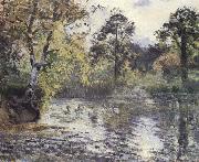 Camille Pissarro L-etang de Montfoucault oil painting